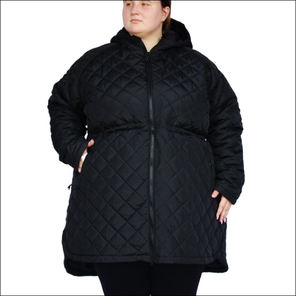 Snow Country Outerwear Women's Plus Size Quilted Savvy Long Jacket 4X NWT - Picture 4 of 6